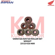 ADV160/VARIO160 ROLLER SET WEIGHT HONDA
