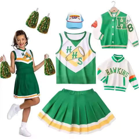 Chrissy Cunningham Cosplay Costume Things Season 4 Cheerleader Props Hawkins High School Lucas Sincl