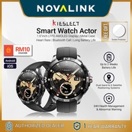 Kieslect Actor AMOLED Display Smart Watch Men Watch Waterproof Smartwatch Bluetooth Call Jam Tangan 