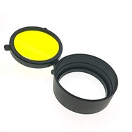 Shooney's Hunting Rifle Scope Optics Protect Quick Spring Up Objective Eye Lens Cover