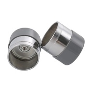 Trailer Axle Bearing Protector 1.98 Inch Stainless Steel with Silicone Trailer Bearing Dust Cap for 