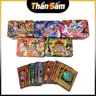Yugi Cards Iron Box Yugioh Yugi-Oh Cards English Version 41 Cards Tin Box Children's Toys