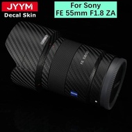 FE 55 1.8 Decal Skin Vinyl Wrap Film Lens Body Protective Sticker Protector Coat For Sony FE 55mm F1