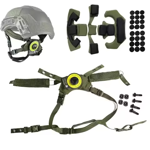 Team Wendy Helmet Hanging Suspension System Chin Strap for Team Wendy FAST MICH Tactical Airsoft Hel