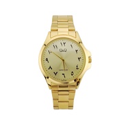 Q&Q by Citizen Mens Jam Tawaf Arabic Dial Stainless Steel Strap Watch