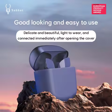 Sabbat Jetpods Bluetoooth 5.2 Sports Earphones Wireless Earbuds In-Ear Stereo Noise Canceling Headse