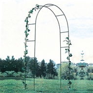 H-Y/ Outdoor Grape Rack Arch Rose Chinese Rose Flower Stand Lattice Iron Arch Flower Stand Plant Climbing Frame Outdoor