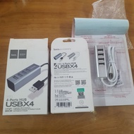 Hoco HB1 4-port usb splitter, hoco HB1 usb hub