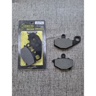 KAWASAKI ER6 ER6F ER6N rear brake pads