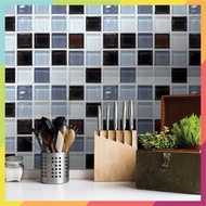 Set of 6 waterproof wall stickers for home decoration 3D EuroHome tiles 20x20cm 87 in 7.87 in SKU138