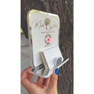 Payment QR Code, QR Bank QR Mica Code Cash Register with Place for Visit Card & Desktop Durable Mica