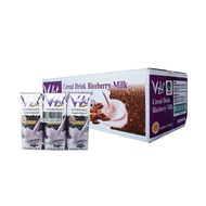 โปรว้าวส่งฟรี! วีฟิท น้ำนมข้าวไรซ์เบอร์รี่ 250 มล. แพ็ค 36 กล่อง V-Fit Riceberry Cereal Milk 250 x 36 Free Delivery(Get coupon) โปรโมชันนม ราคารวมส่งถูกที่สุด มีเก็บเงินปลายทาง