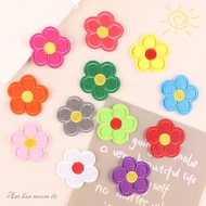 Cheapest IOP 05-Iron-on Self-Adhesive Embroidery Flower Pattern DIY Iron on patches.