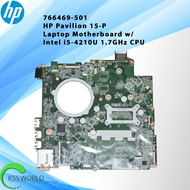 HP Pavilion 15-P Laptop Motherboard w/ Intel i5-4210U 1.7GHz CPU (766469-501)