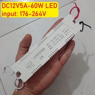 Bộ nguồn LED siêu mỏng 12V 1A 2A 3A 4A 5A 6A Hàng Chuyên Dụng 12w-72w