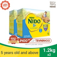 nido 1 3 years old ☜NIDO® 5+ Powdered Milk Drink For Children Above 5 Years Old 2.4kg [1.2kg x 2]✯