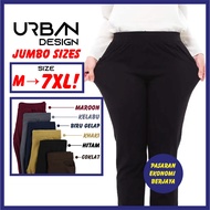 SELUAR SLEK WANITA JUMBO SIZE 914-1# SLIM FIT SLACK PANTS WOMEN URBAN DESIGN SELUAR KERJA WANITA FOR