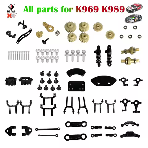 Motor Seat Gear Shaft Bearing Plate Cup Swing Arm Pull Shock Absorber Rod Ball Head Shell Parts For 