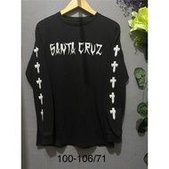 Santa x dressen santacruzz skate t-shirt