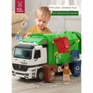 Oversized Alloy Toy Children 3 Years Old Garbage Truck