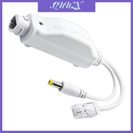 QUU Durability Outdoor POE Splitter 48V To 12V Conversion RJ45 Plug 10 100Mbps Speed For CCTV And  A