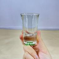 Gelas Sloki Langsing - Gelas Arak - Gelas Meja Abu - Gelas Gula Cair
