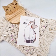 ME182-A52_我紙在乎你百喵圖鑑系列明信片_postcard