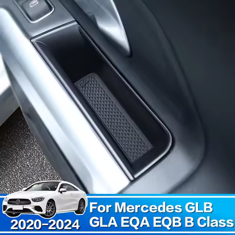 NEW Car Door Storage Box Barrel Interior Auto Accessories For Mercedes Benz GLB B GLA EQB EQA Class 