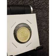 Error Coin 2021 5sen on 20sen