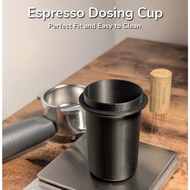 Espresso Dosing Cup 51/54 58mm – Spill-Proof, Easy to Clean | White, Black, Grey