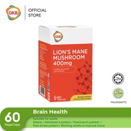 GKB Lions Mane Mushroom (Mal) 60s (good for brain health) | Alzheimer / memory boost / general healt