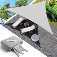 【■】Direct from Japan-Sunshade Outdoor Gray Blackout Net Triangle 6M*6M*6M Flower Bed Sunshade Plant 