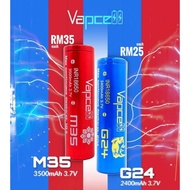 (READY STOCK) ORIGINAL VAPCELL BATTERY 18650 (1 PCS)