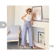 Forwarding ella trousers Gray-Blue size L New With Tags From Thesun_co