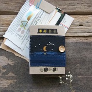 Moonlight notebook handmade notebook diary handmade 筆記本