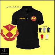Logo Sulam Embroidery Baju SELANGOR FC  GOLD EDISI  Cotton Polo T Shirt Unisex Sports Casual T Shirt