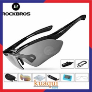 Rockbros Polarized Bike Glasses With 5 Myopia Lenses