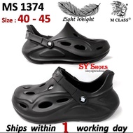 (SY Shoes) "M-Class" Men Outdoor Sports Sandals(MS 1374 Black)