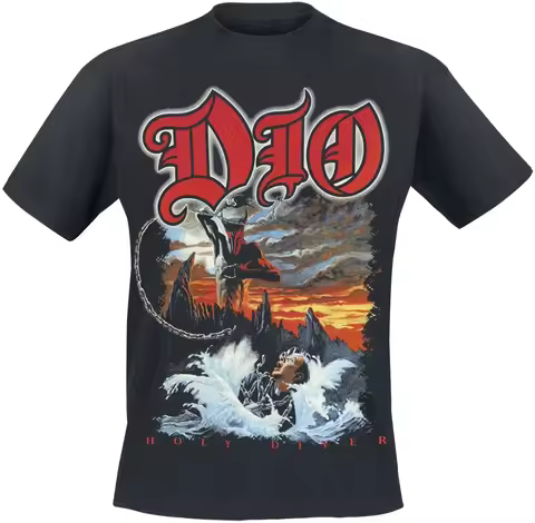 2026 new Album T-shirt - Heavy Metal Theme T-shirt - Classic Cover Art and Lyrics Back Print - Fan P