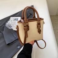 Poetry Inman 2023 กระเป๋าสตรีใหม่: พรีเมี่ยม Feel Medley กระเป๋าถือยอดนิยมไหล่เดี่ยว Slant Cross Buc