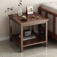 Shelf Xiaoyan Square Table Double-Layer Table Simple Small Apartment Coffee Table Sand Discovery Gen