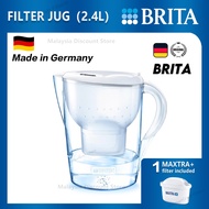 BRITA  Water Filter Jug Marella White（2.4L）with 1 MAXTRA Plus cartridge
