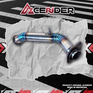 DOWNPIPE INNOVA REBORN 2GD 1GD FORTUNER VRZ HILUX 2GD PNP JUST INSTALL BLUE COLOR