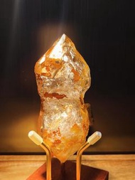 ✨ PAKISTAN SKELETAL HERKIMER DIAMOND QUARTZ 收藏級巴基斯坦黃泥骸骨閃靈鑽  S6652