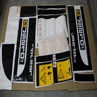 Used for JCB full car label sticker JCB200/220/240/360 body logo copybook warning post excavator acc