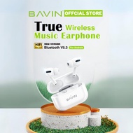 BAVIN BA33 TWS Wireless Bluetooth 5.3 Earphone HiFi Sound Stereo Touch Control Headphones Earbuds