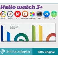 Hello Watch 3+ Ultra3 Smartwatch 49mm HD AMOLED 4GB ROM NFC Compass Bluetooth Call Clock Smart Watch