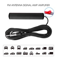Car FM Radio Hidden Car Radio Amplifier Antenna Signal Booster 5 Meter Length Car Electronic Stereo 