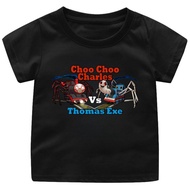 BAJU KAOS ANAK CHOO-CHOO CHARLES VS THOMAS EXE.UK S/5XL DEWASA