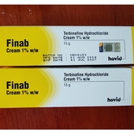 FINAB CREAM 15G (TERBINAFINE) Krim kulat,kurap,panau,kudis,ruam,kulat air,gatal-gatal,fungal,kaki di